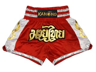Muay Thai pants : KNS-141-Red